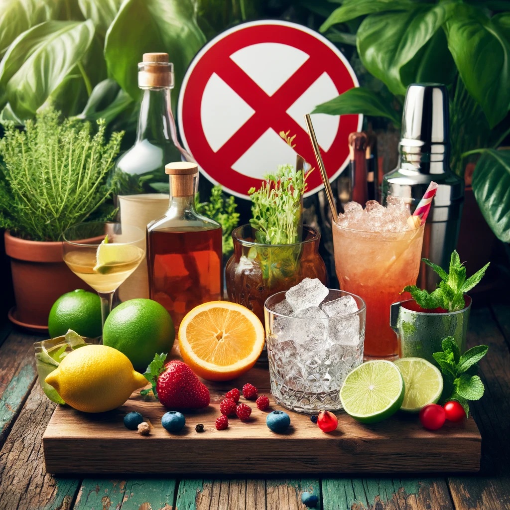 cocktail ingredients to avoid